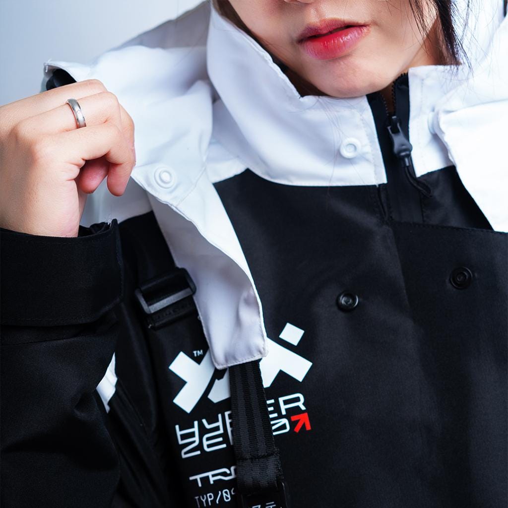 【稀少品】TNNK ENGENDERIST 西川貴教 BomberJacket Niepce Techwear Atom Bomb Cyberpunk Windbreaker Urban Hip