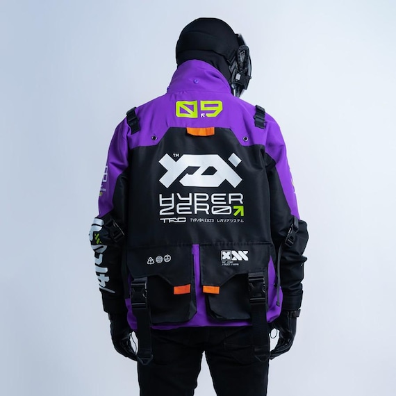 Techwear Jacket, Cybernetic Series Jacket - Cyberpunk Jacket Techwear Jacket, Cybernetic Series Jacket - Cyberpunk Jacket