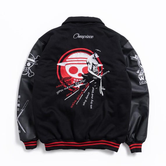 Limited Edition, Bomber Jacket Black, Bomber Anime Jacket