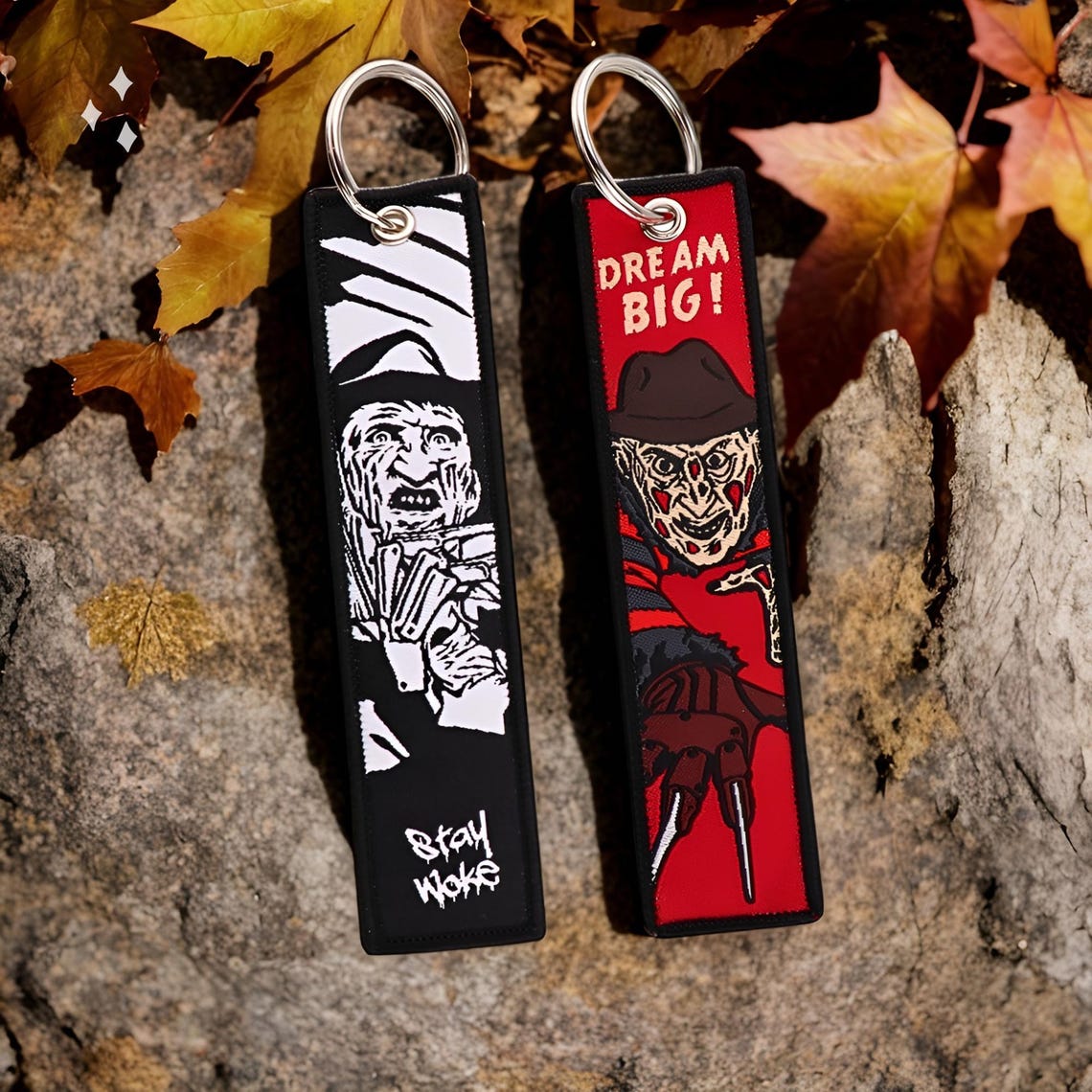 Horror Movie Icons Embroidered Keychain Set – Classic Slasher Films - Etsy