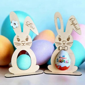 Personalized wooden Easter bunny - Easter gift - Easter bunny - Children's bunny - Easter - Easter decoration