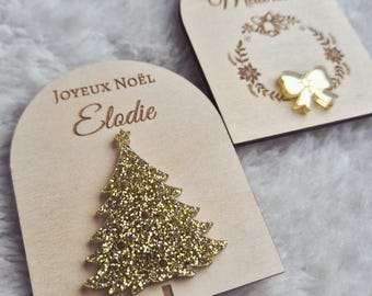 クリスマスマグネット、先生、乳母、お母さんへのプレゼント、クリスマスの飾り