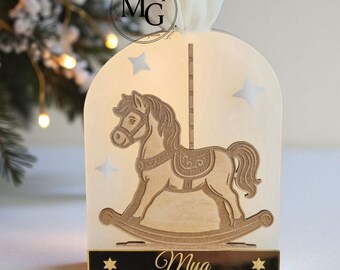 Adorno navideño - Mi primera Navidad - Personalizable - Decoración - Árbol de Navidad