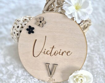 Carte de naissance - carte de bienvenue personnalisable - idée cadeau naissance - naissance - babyshower