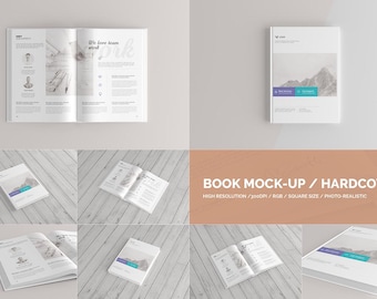 Book Mock-Up / Hardcover