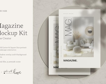 Magazine Mockup Kit