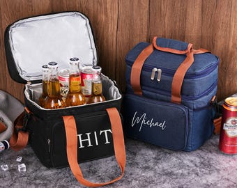 Personalized Insulated Cooler Bag: Groomsmen Gift, Wedding Party Favor