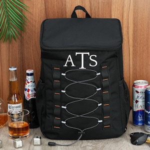 Custom Lunch Cooler Backpack, Personalized Groomsmen Cooler Backpack, Groomsmen Gift,Golf Beer Cooler, Hiking Cooler Backpack, Best Man Gift