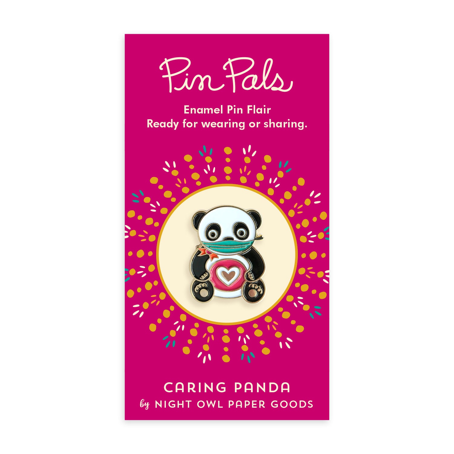 Hugging Scared Pin Caring Panda Enamel Pin – Bear Hug Lapel Pin for Nurse, Care Worker - Etsy