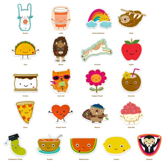 Delightful Cupcake, Sparkle Stickers