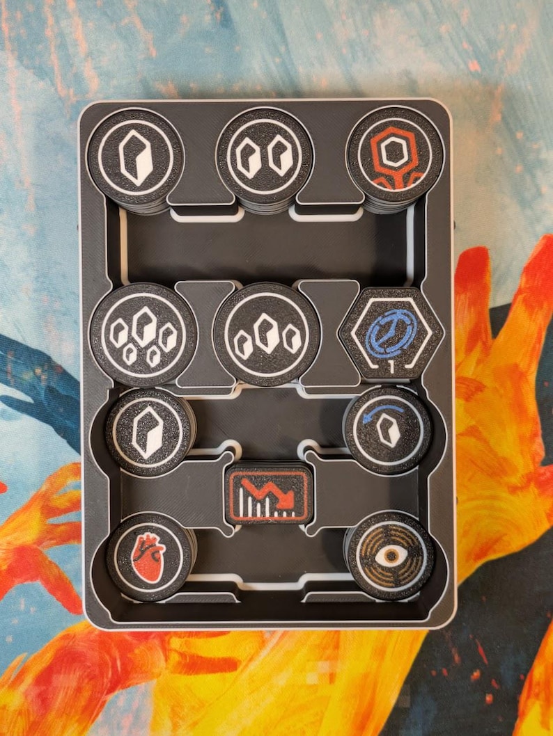 Netrunner Deluxe Token Set – Complete Kit for One or Two Players