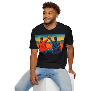 Oasis Pop Art T-Shirt: Liam & Noel Gallagher - Britpop Band Tee