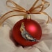 Cockatiel Bird Hand Painted Christmas Ornament - Can Be Personalized with Name