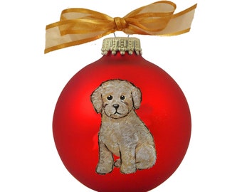 cavapoo christmas ornament
