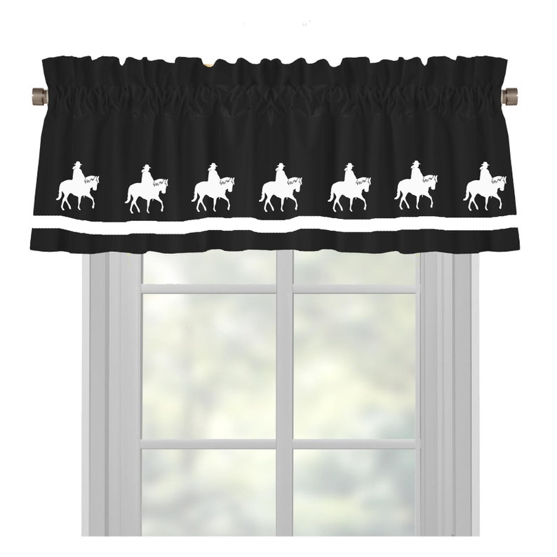Sheep Window Valance Curtain Your Choice of Colors Homemade Decor image 7