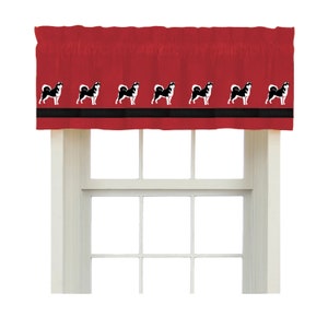 Sheep Window Valance Curtain Your Choice of Colors Homemade Decor image 6