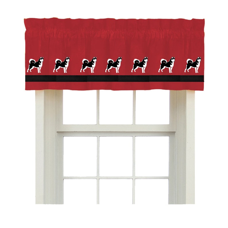 Sheep Window Valance Curtain Your Choice of Colors Homemade Decor image 6