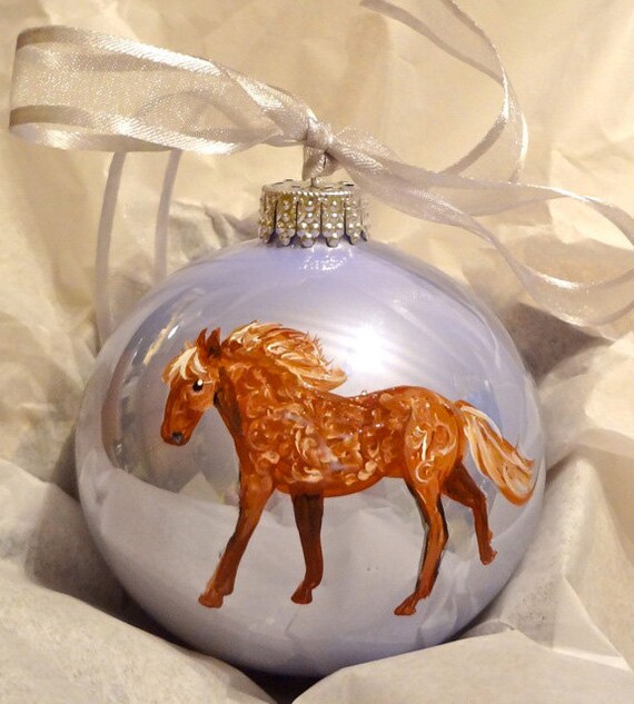 Horse 2024 christmas ornament