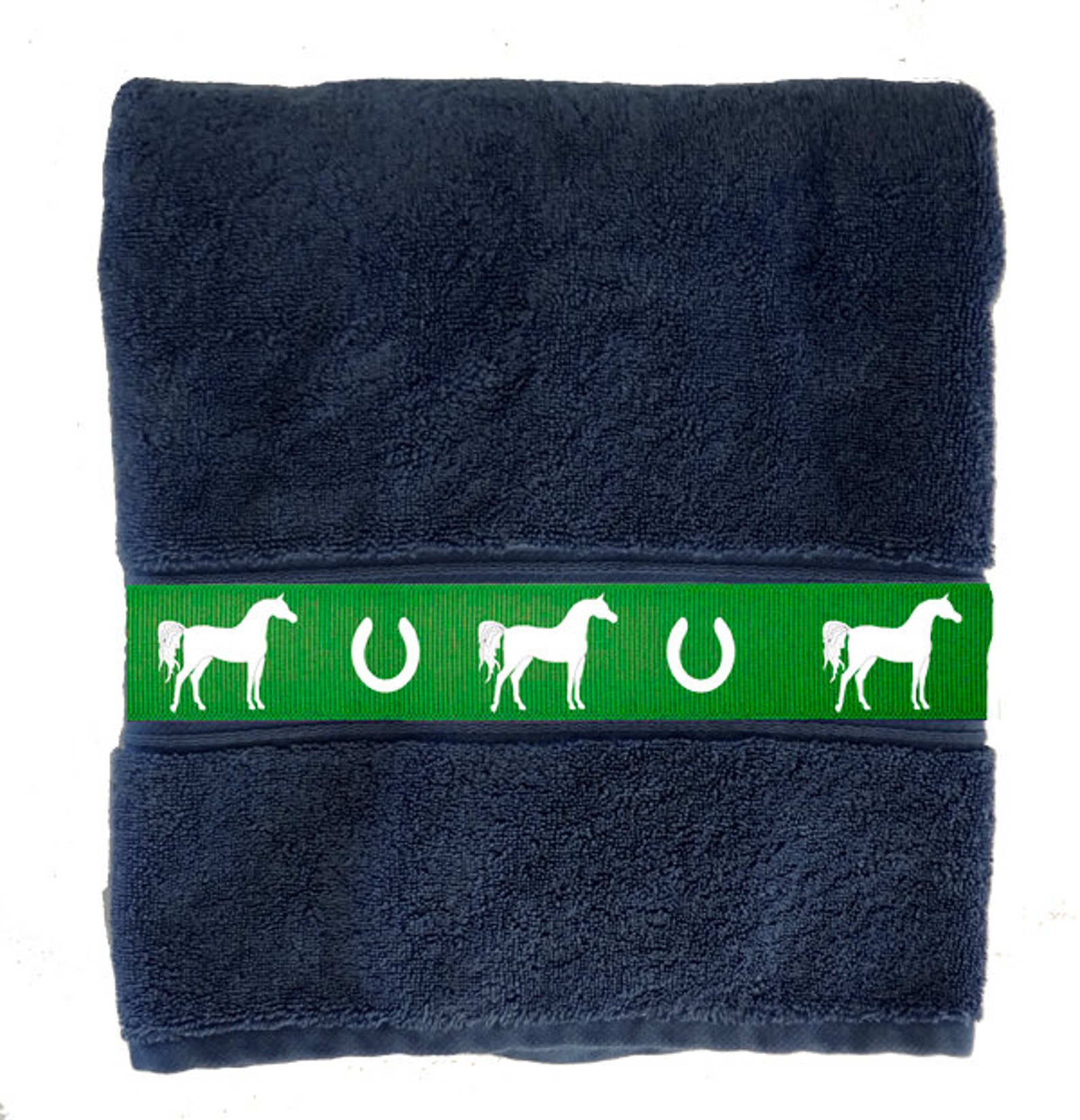 Friesian Horse Hand Towel Horses and Shoes With or Without Etsy