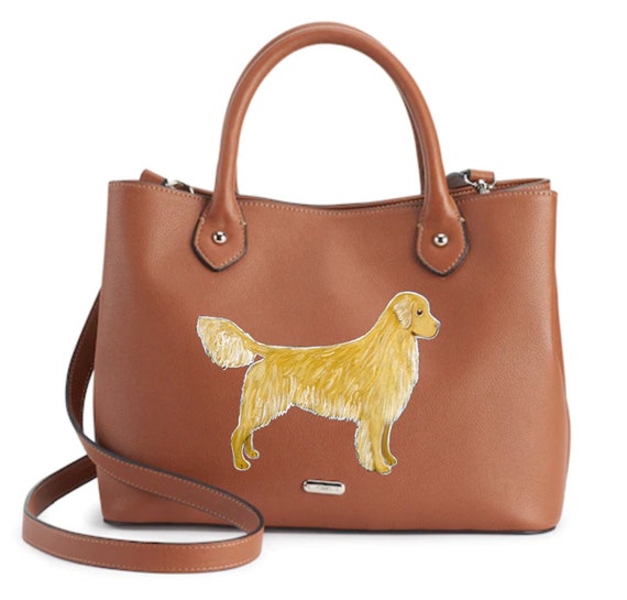 Voornaamwoord knoop zeemijl Buy Golden Retriever Dog Hand Painted Purse / Satchel / Handbag Online in  India - Etsy