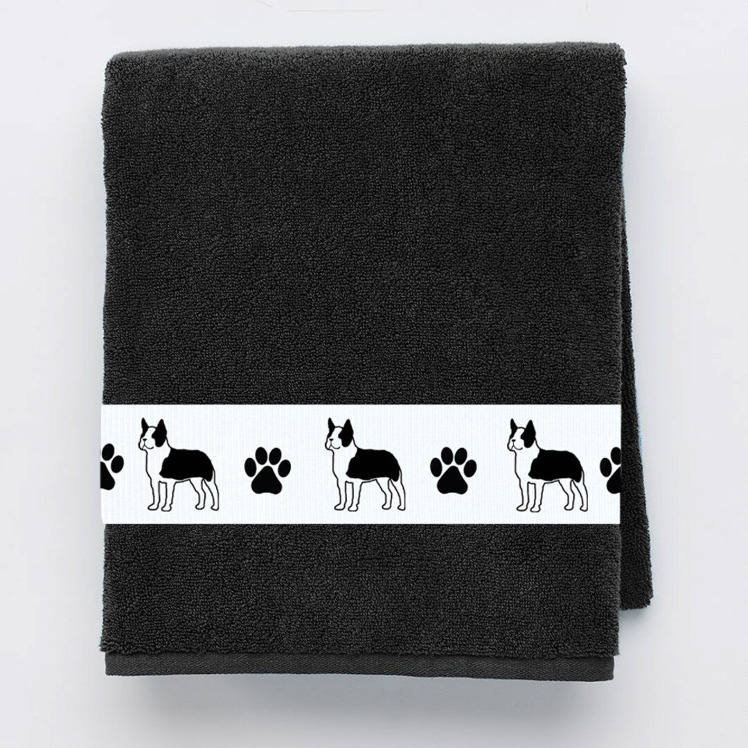 Bath towels with dogs on them Clearance