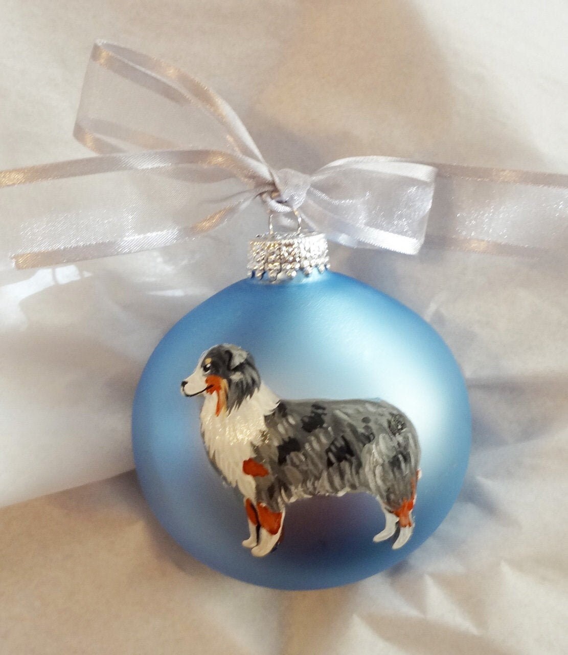 Australian shepherd sale ornaments