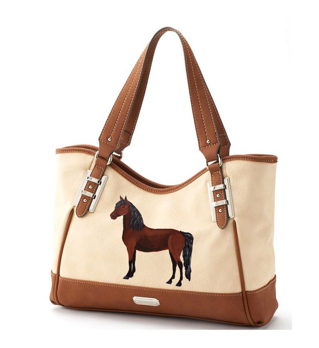 Custom Painted Horse on YOUR LV Luxury Hand Painted Handbag 