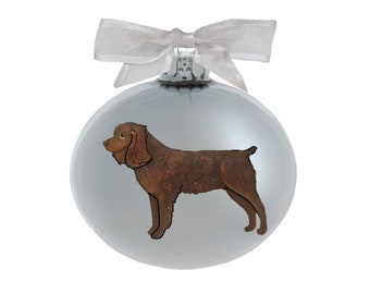 Boykin Spaniel Dog Hand Painted Christmas Ornament - Personalized Christmas Ornament -  Can Be Custom From Photo (Not Digital)