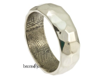Hammer Styled Band with your Fingerprint on the Interior