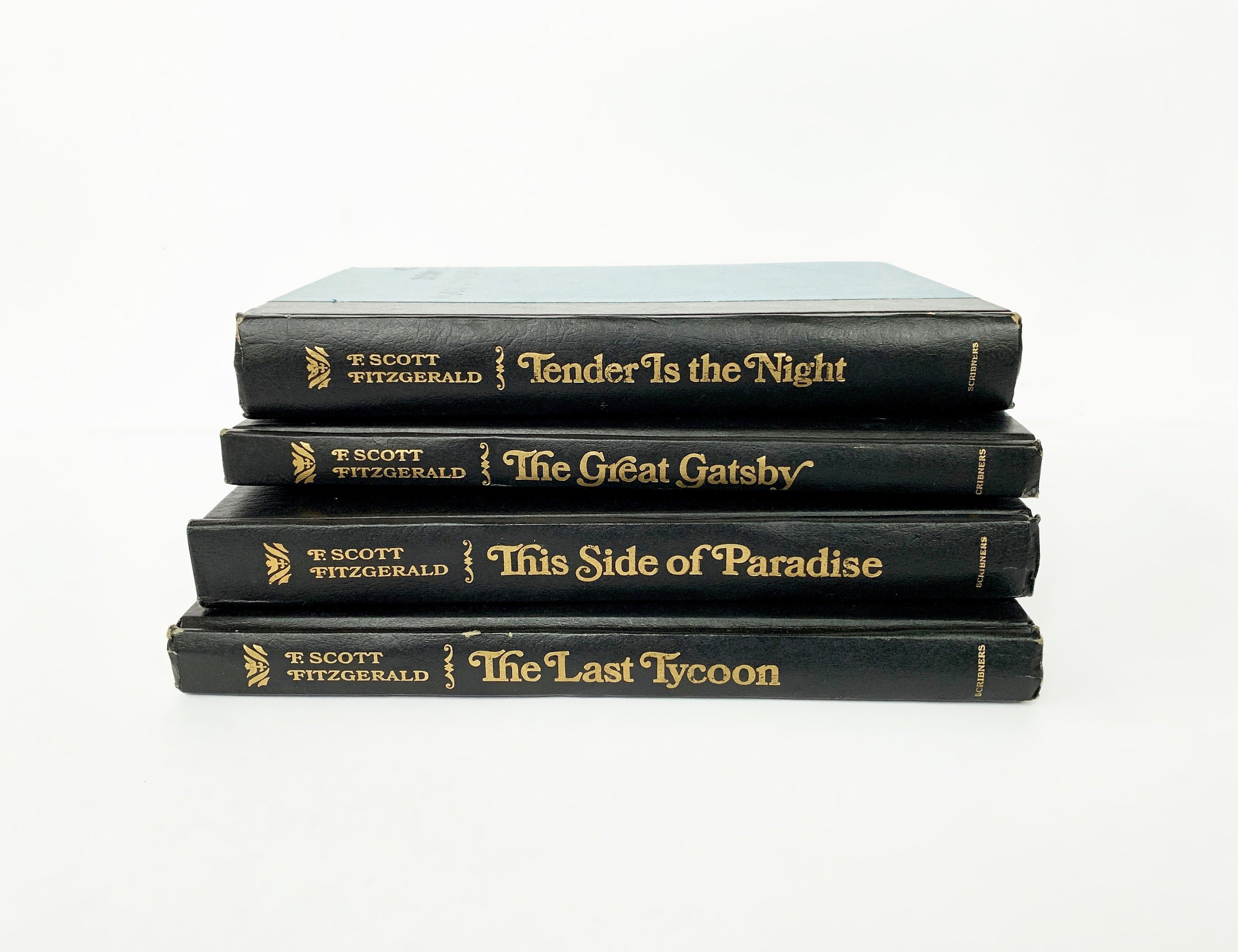 F Scott Fitzgerald Books Set Of 4 Great Gatsby This Side Etsy F Scott Fitzgerald Books Set Of 4 Great Gatsby This Side Etsy
