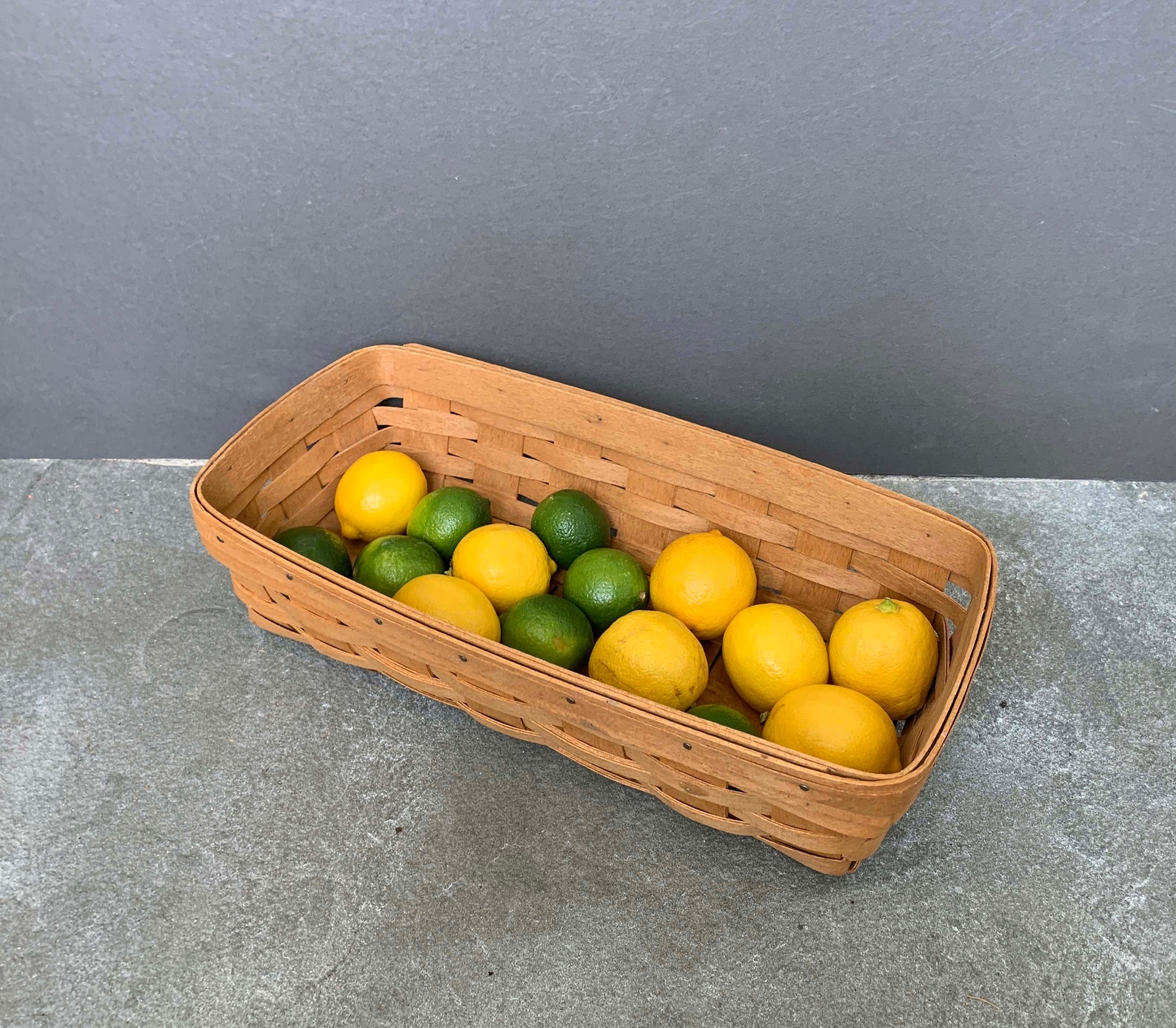 Cesta Vintage Longaberger. 1992. Granja. Almacenamiento de | Etsy