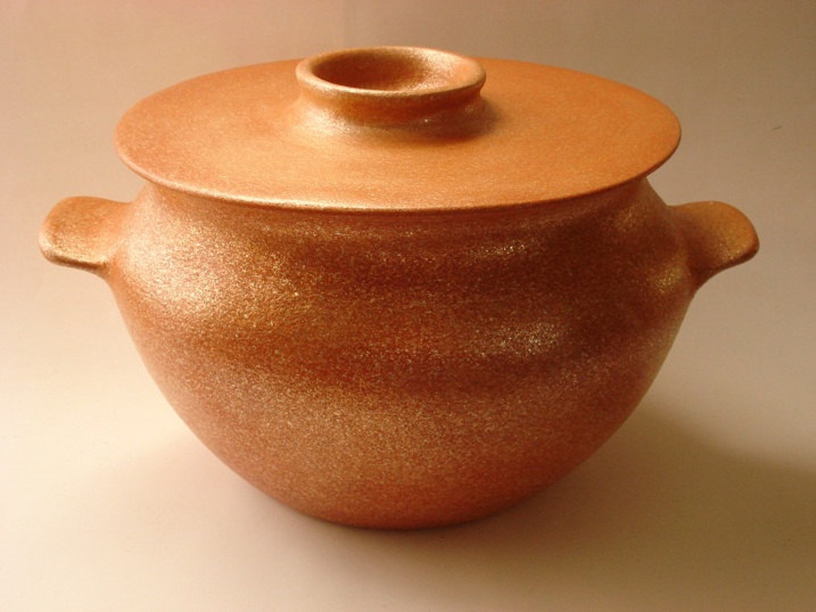 Handmade Clay Pot Cooking Micaceous Pottery Native American Etsy