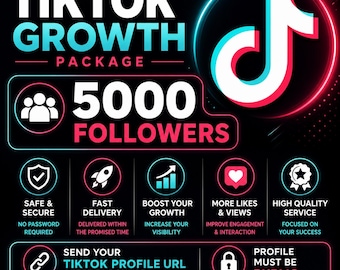 TikTok Growth Package 5000