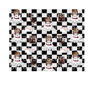Annabelle Doll Png Tumbler Wrap