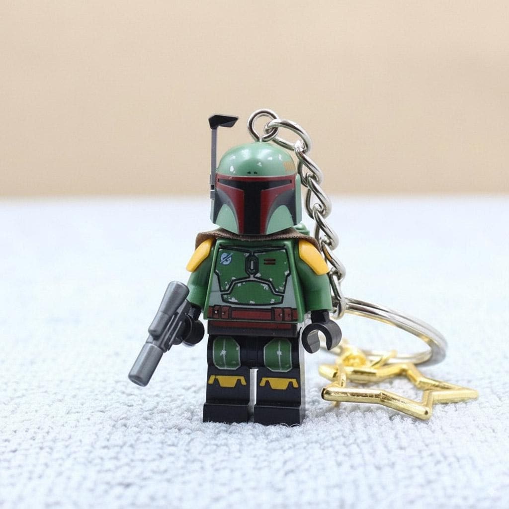 White Boba Fett Minifigure