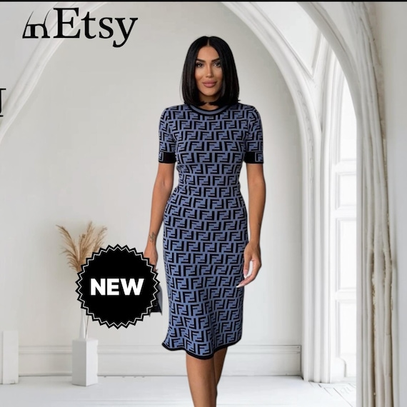 Vintage Fendi Dresses Women Sweatshirts Women Dress Women Clothes. Etsy
