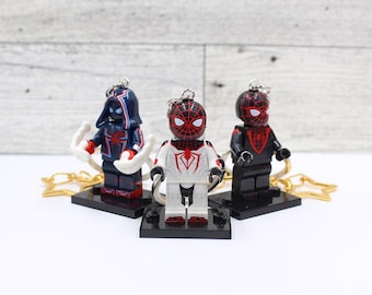Custom Made Keychain - &quot; I&#39;m going to fix 2099 once and for all !! &quot; Multiverse Spiderman for Super Hero Movie Fans