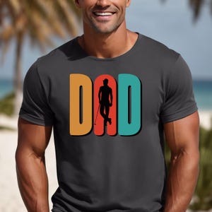 Golf Dad Shirt, Best Dad by Par Tee, Father&#39;s Day Gift, Cool Dads Play Golf, Golfing Tee for Husband, Grandpa, Fun Gift for Golf Lovers