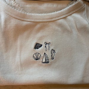 Custom Embroidered Bachelorette/Wedding Tank Top