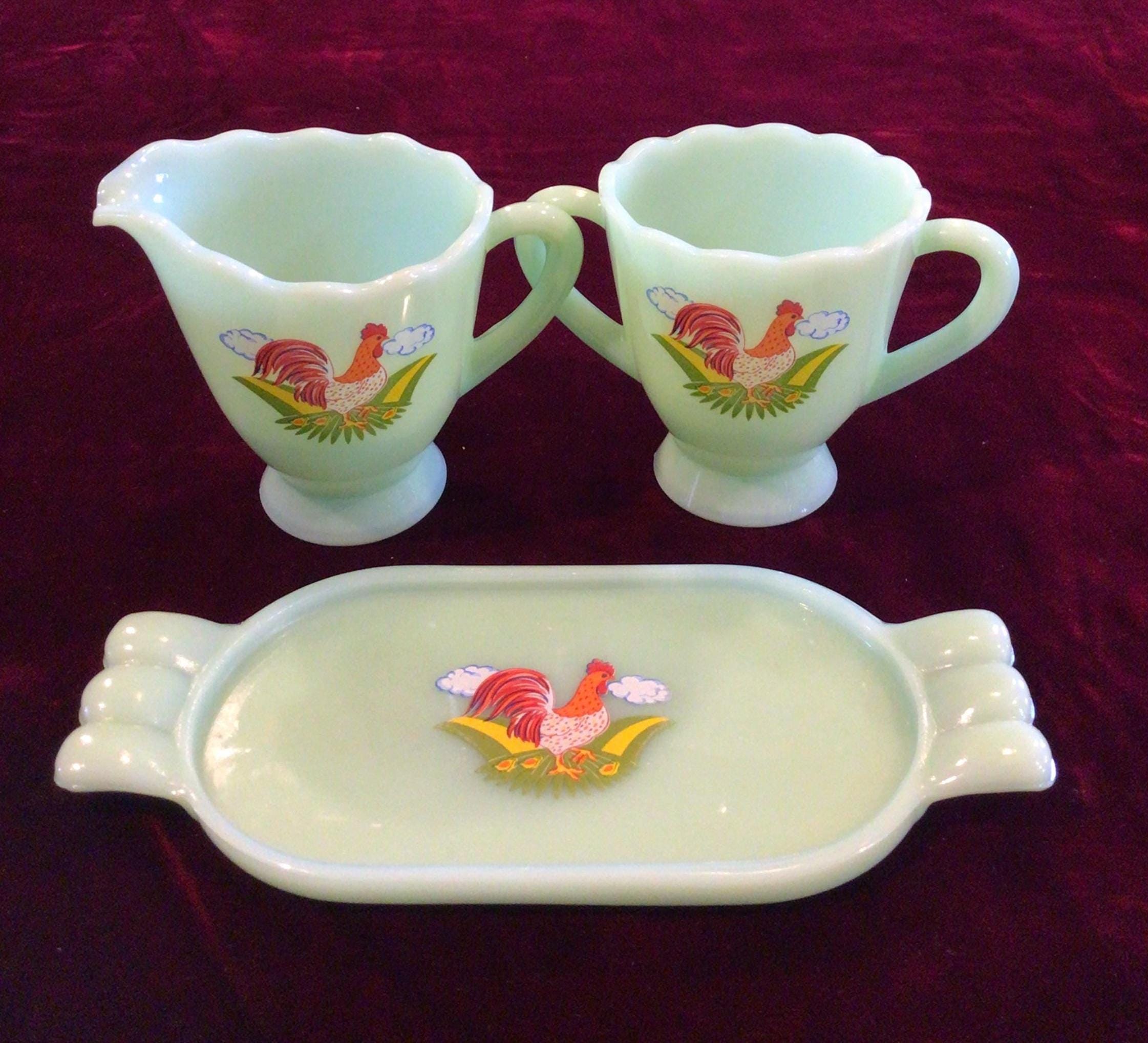 Set 3 Jadeite Bowls - Etsy