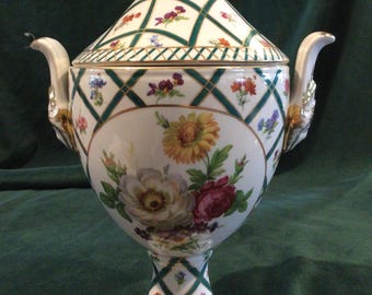 WL 1895 Wong Lee Porcelain Bowl and Bronze,luxurious Large Bowls