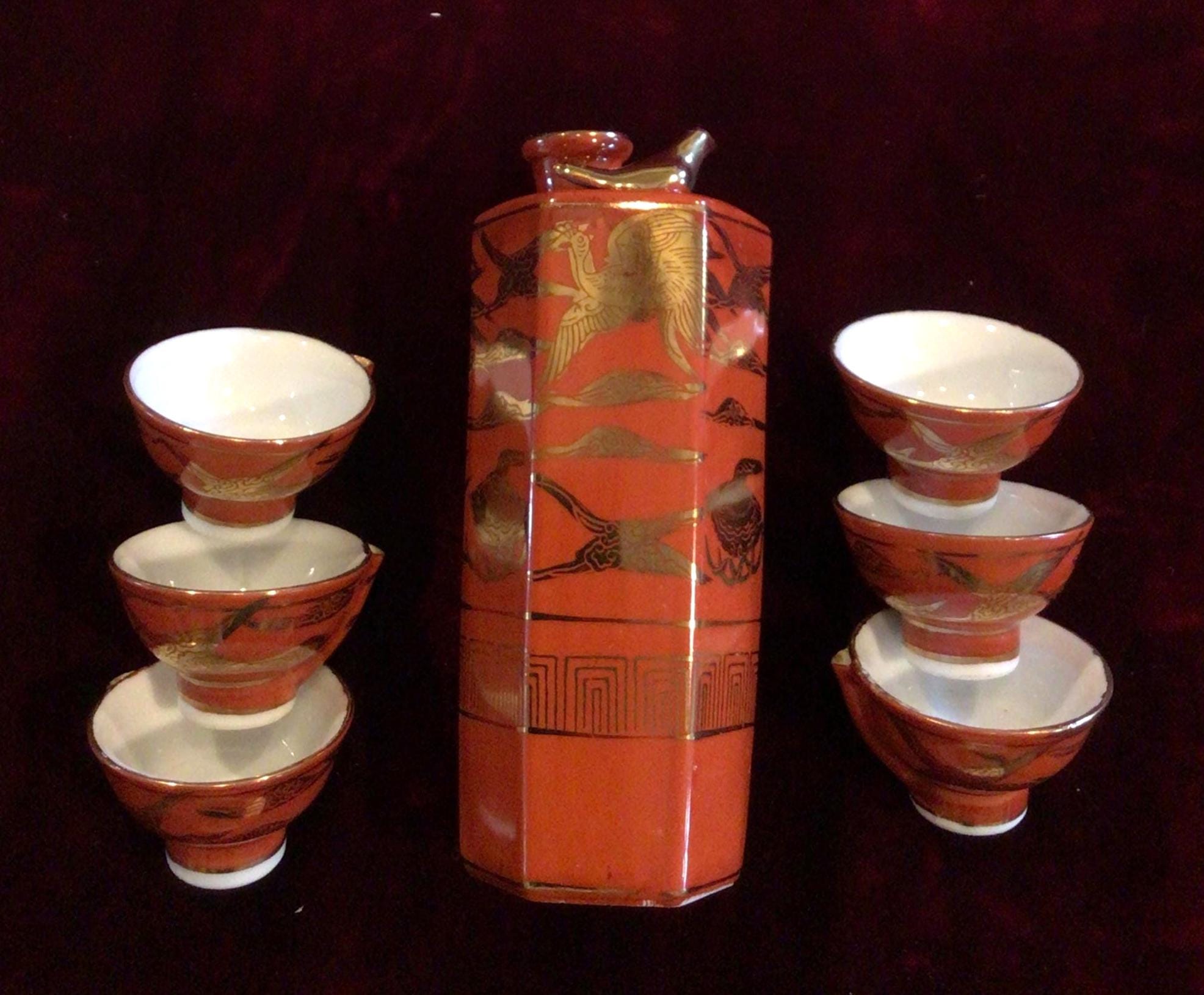 Japan Sake Jar - Etsy