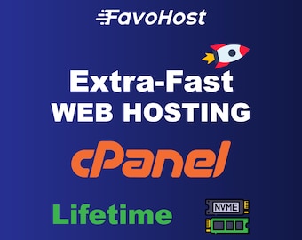 Lifetime Web Hosting: 2GB NVMe SSD, cPanel, Pro Plugins (PDF Guide Included)