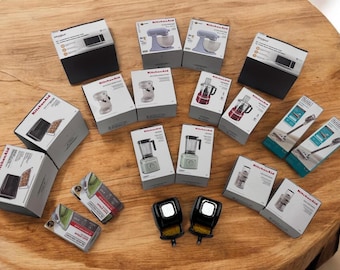 Miniatures d'électroménagers de cuisine pour maison de poupée - Répliques réalistes à l'échelle 1:12 Accessoires Mini Brands