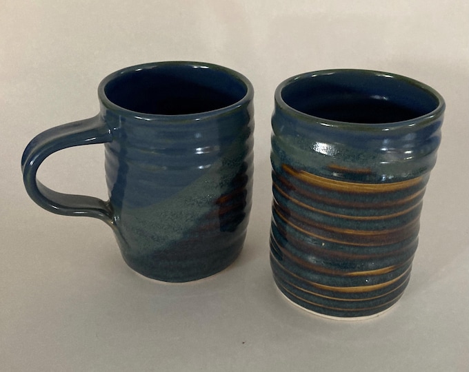 Pair of Porcelain Mugs
