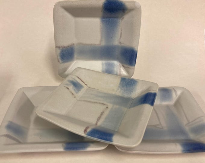 Set of Four Dessert Plates