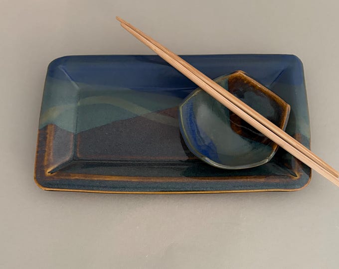 Pair of Sushi Plates