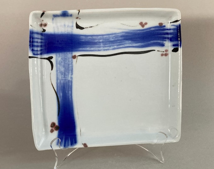Three Square Dinner Plates