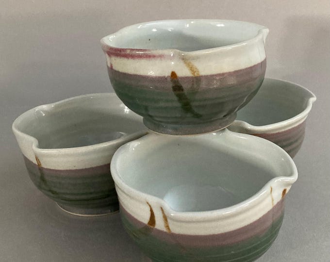 Set of Four Dessert Dishes
