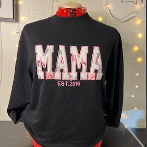 Embroidered Crewneck + Baby Feet Hospital Blanket